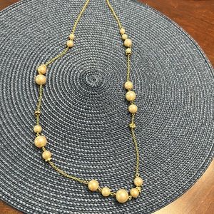 J. Crew pearl station necklace